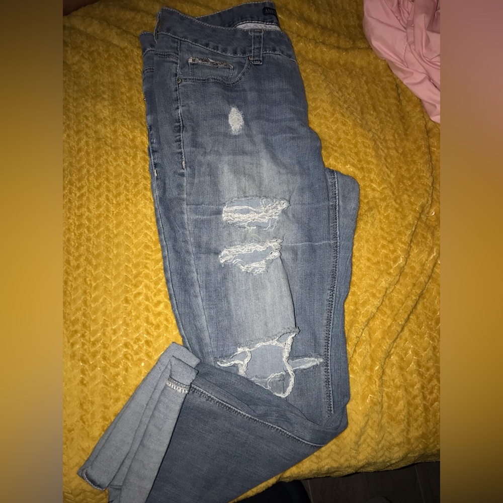 Amethyst ripped jeans 🔥😍